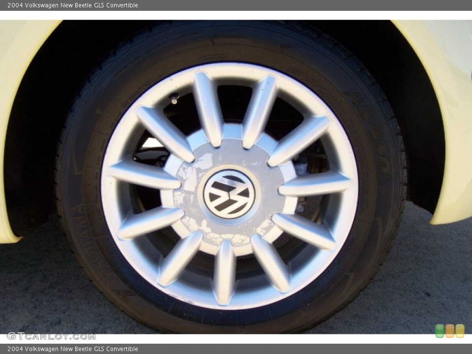 2004 Volkswagen New Beetle GLS Convertible Wheel and Tire Photo #54955753