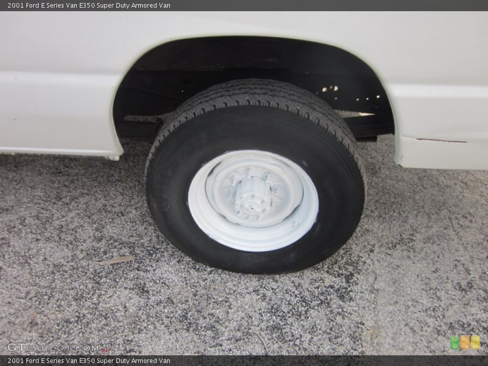 2001 Ford E Series Van E350 Super Duty Armored Van Wheel and Tire Photo #54960016