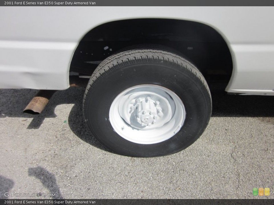 2001 Ford E Series Van E350 Super Duty Armored Van Wheel and Tire Photo #54960022
