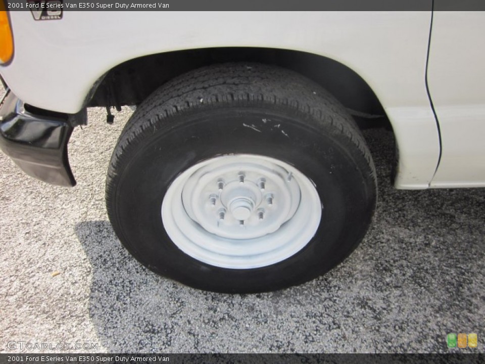 2001 Ford E Series Van E350 Super Duty Armored Van Wheel and Tire Photo #54960028