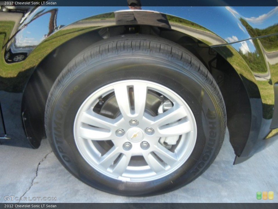 2012 Chevrolet Sonic LT Sedan Wheel and Tire Photo #54967945