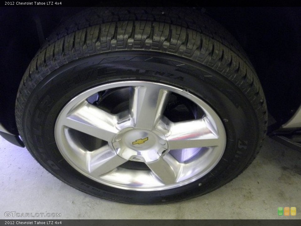 2012 Chevrolet Tahoe LTZ 4x4 Wheel and Tire Photo #54968260