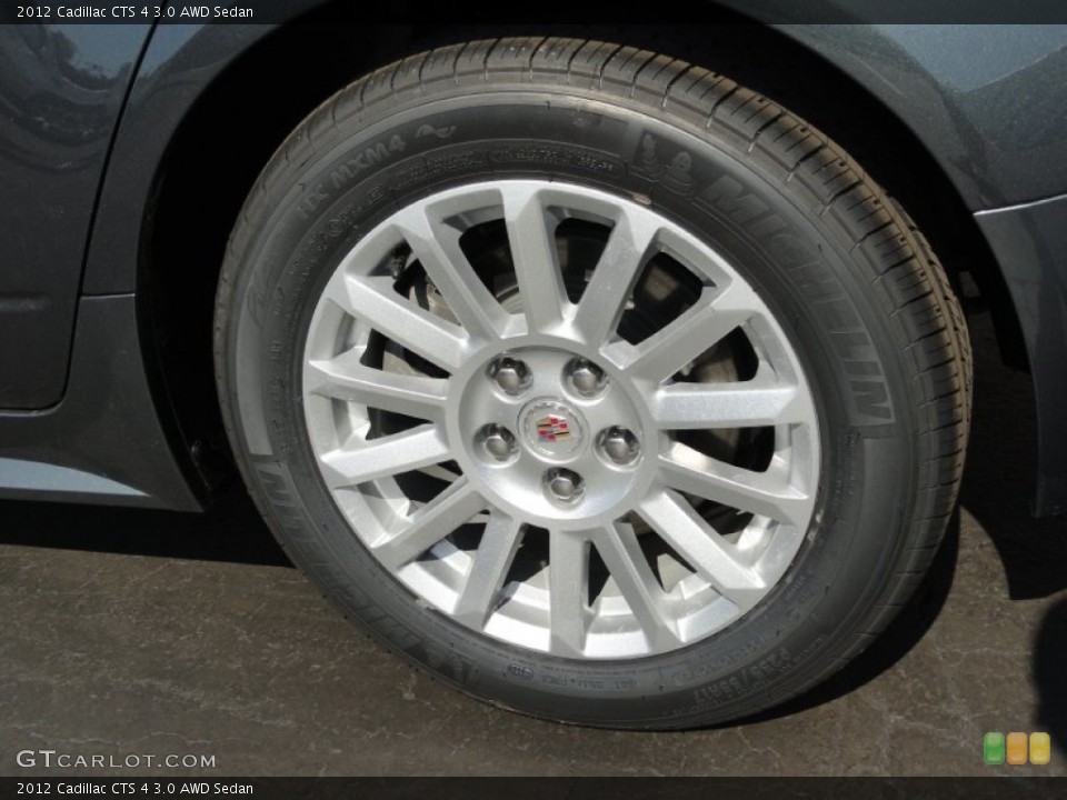 2012 Cadillac CTS 4 3.0 AWD Sedan Wheel and Tire Photo #54972379