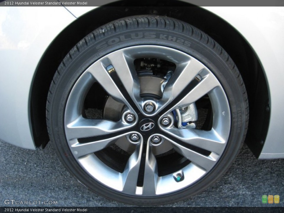 2012 Hyundai Veloster  Wheel and Tire Photo #54979027