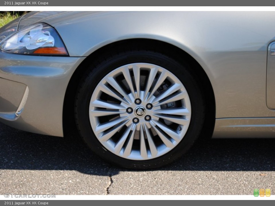 2011 Jaguar XK XK Coupe Wheel and Tire Photo #54982815