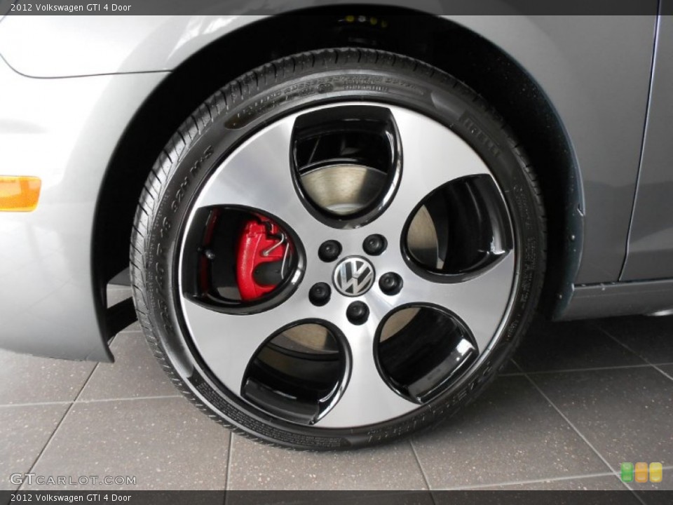 2012 Volkswagen GTI 4 Door Wheel and Tire Photo #54983734