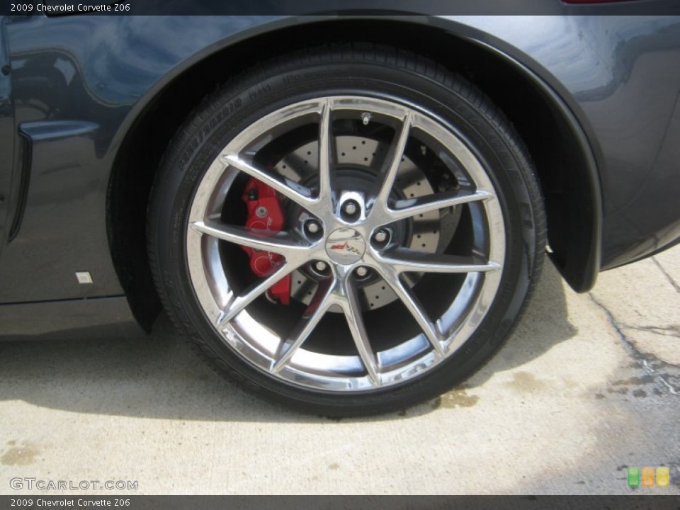 2009 Chevrolet Corvette Z06 Wheel and Tire Photo #54983982