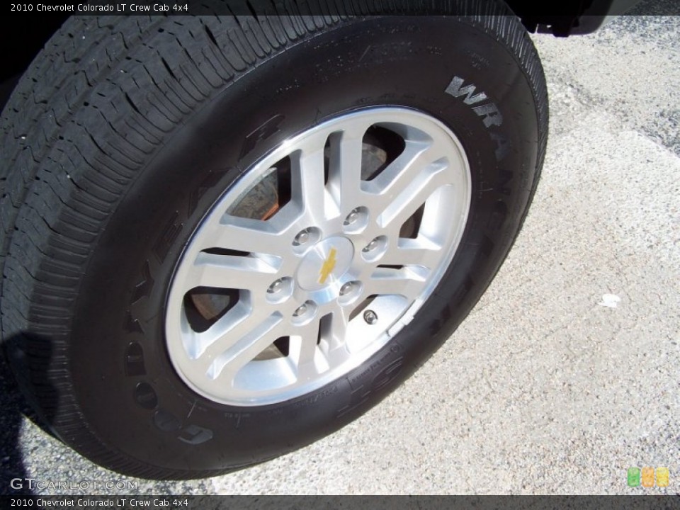 2010 Chevrolet Colorado LT Crew Cab 4x4 Wheel and Tire Photo #54985114