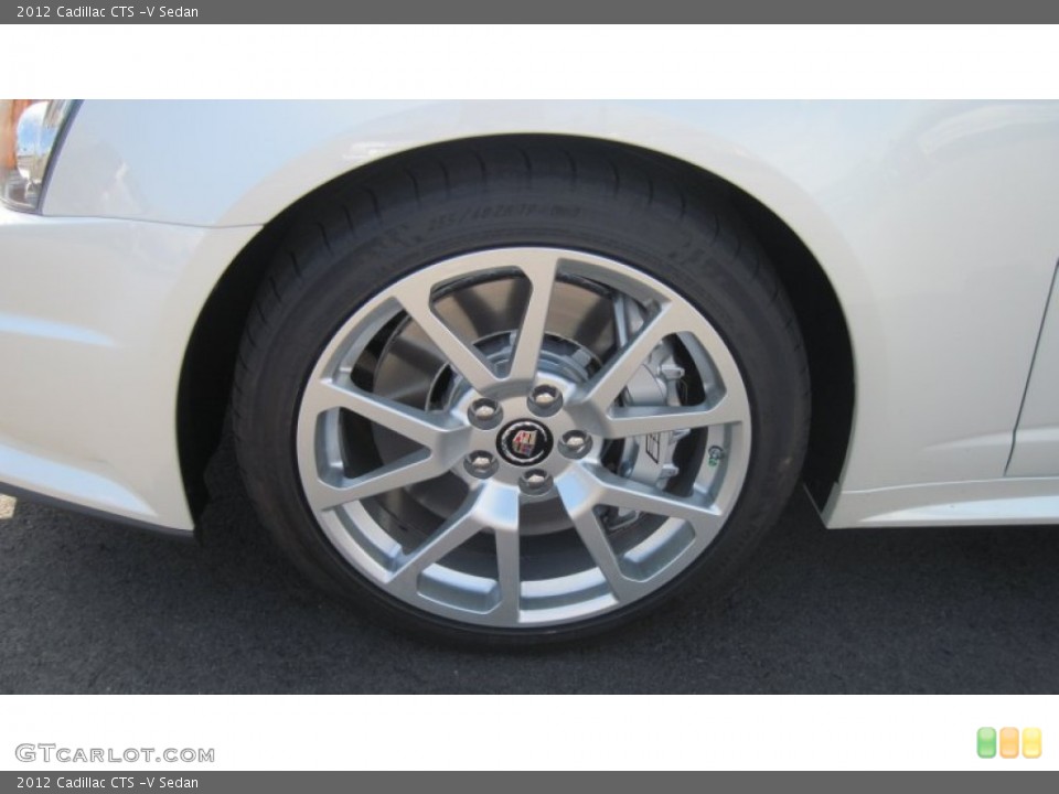 2012 Cadillac CTS -V Sedan Wheel and Tire Photo #54987172