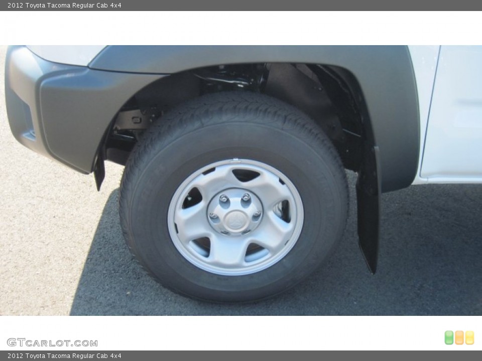 2012 Toyota Tacoma Regular Cab 4x4 Wheel and Tire Photo #54987880