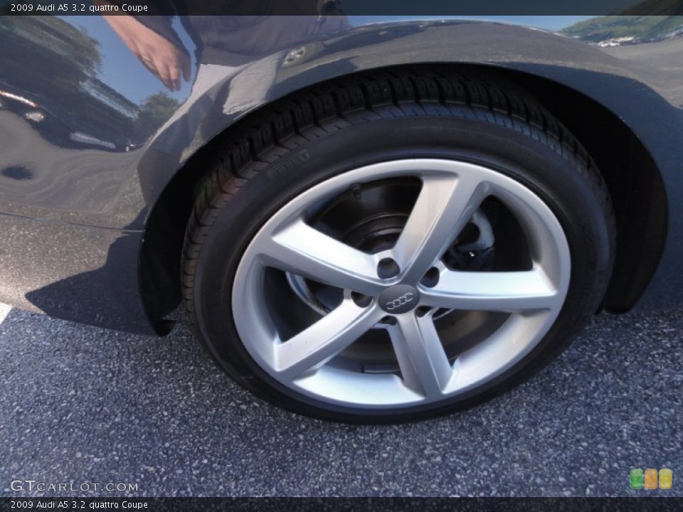 2009 Audi A5 3.2 quattro Coupe Wheel and Tire Photo #54992872