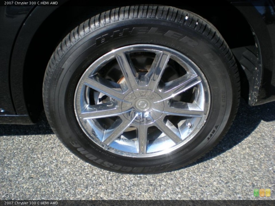 2007 Chrysler 300 C HEMI AWD Wheel and Tire Photo #54994513