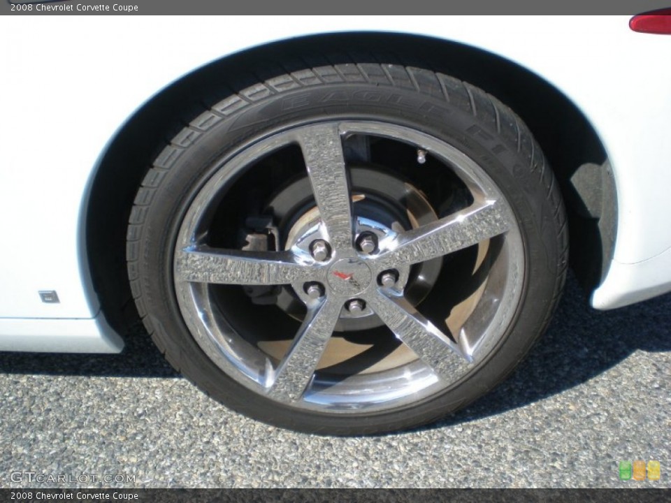 2008 Chevrolet Corvette Coupe Wheel and Tire Photo #54995080