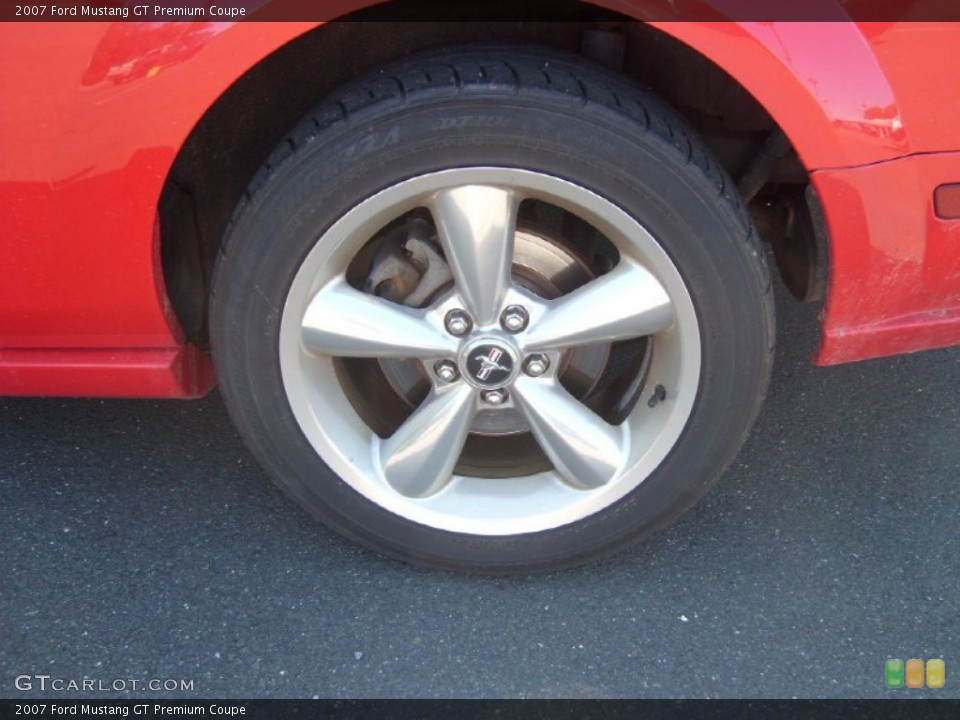 2007 Ford Mustang GT Premium Coupe Wheel and Tire Photo #54997347