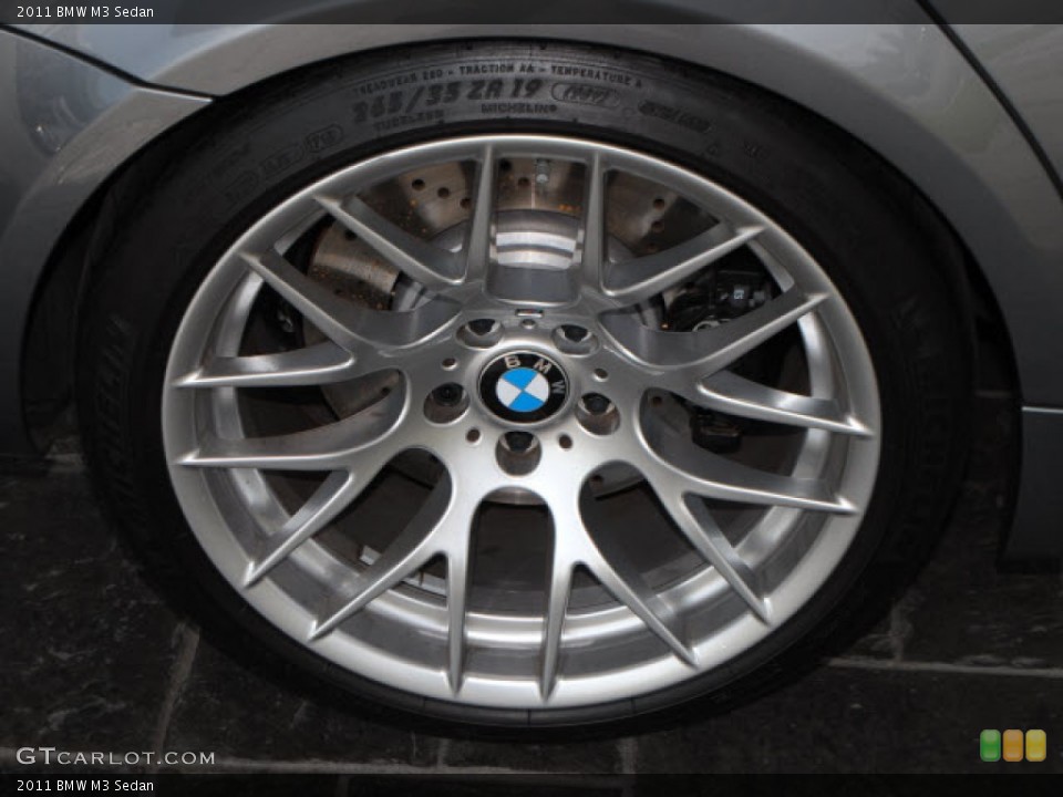 2011 BMW M3 Sedan Wheel and Tire Photo #54998350
