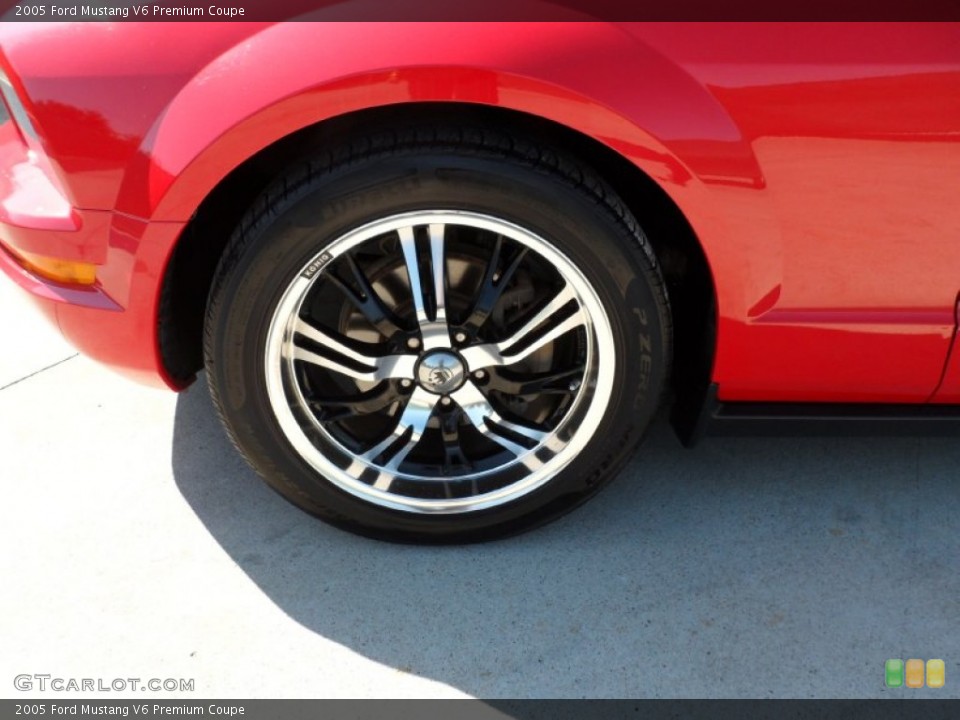 2005 Ford Mustang Custom Wheel and Tire Photo #55002472