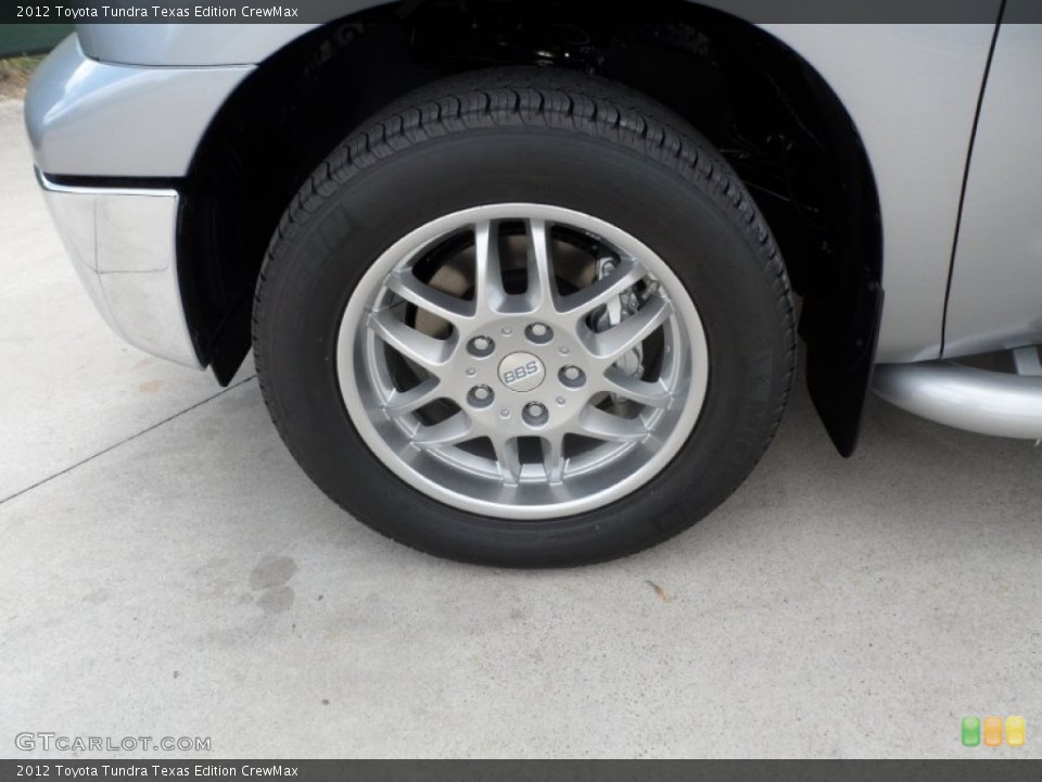 2012 Toyota Tundra Texas Edition CrewMax Wheel and Tire Photo #55005976