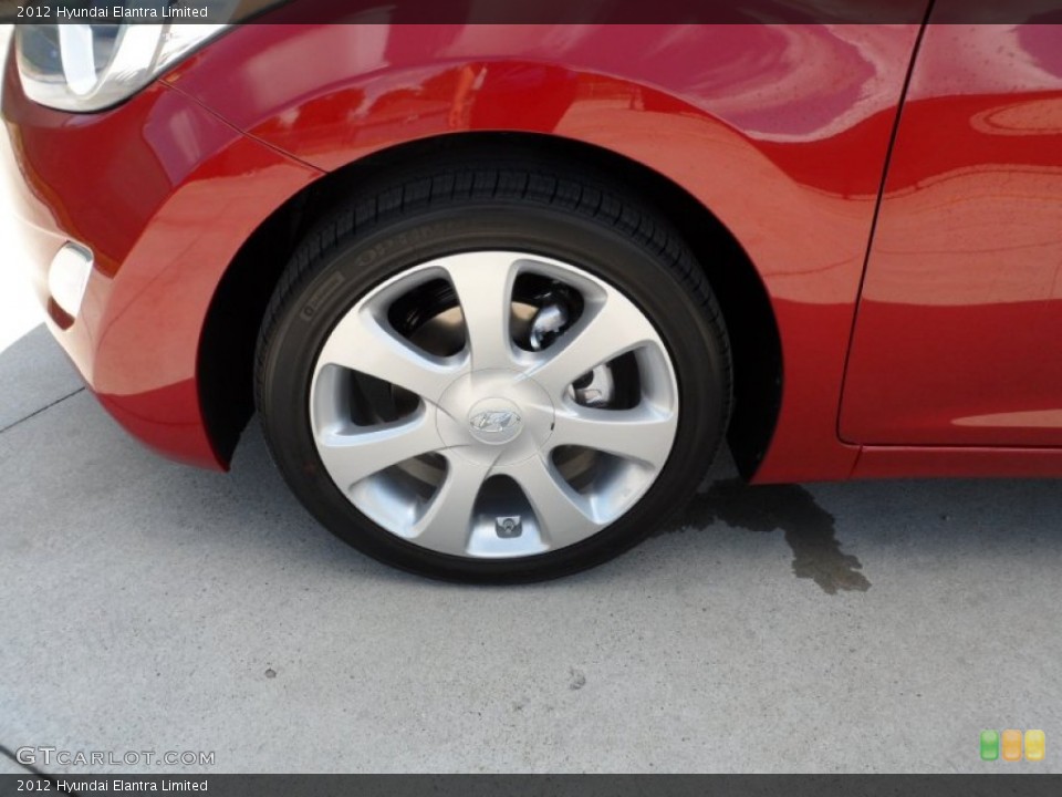 2012 Hyundai Elantra Limited Wheel and Tire Photo #55006267