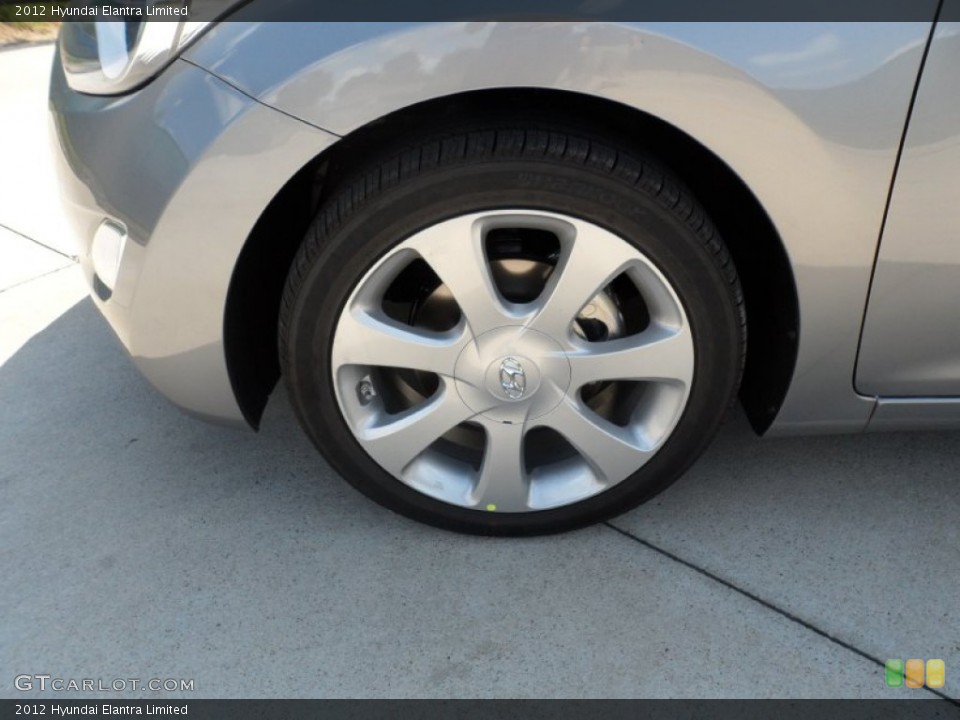2012 Hyundai Elantra Limited Wheel and Tire Photo #55006576