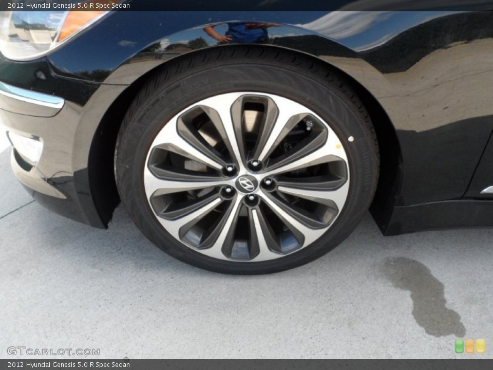 2012 Hyundai Genesis 5.0 R Spec Sedan Wheel and Tire Photo #55006921