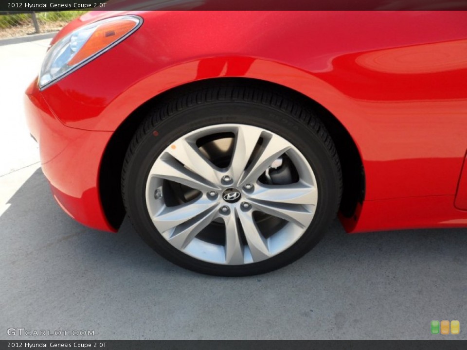 2012 Hyundai Genesis Coupe 2.0T Wheel and Tire Photo #55007248