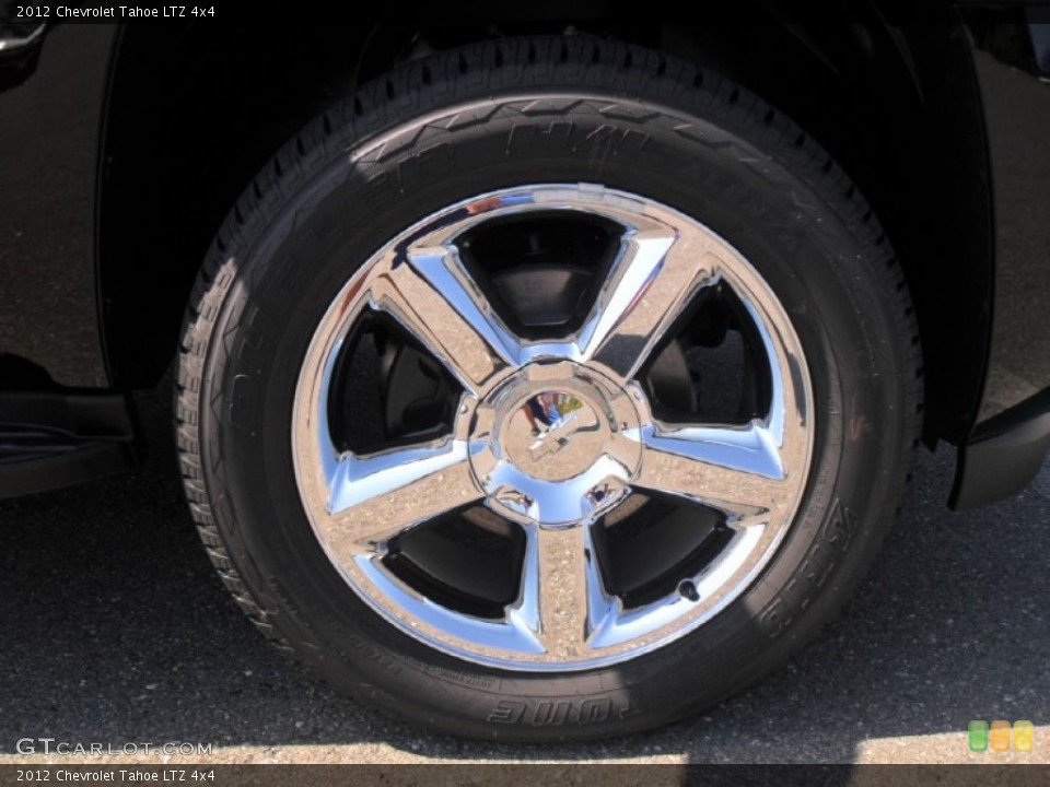 2012 Chevrolet Tahoe LTZ 4x4 Wheel and Tire Photo #55007443
