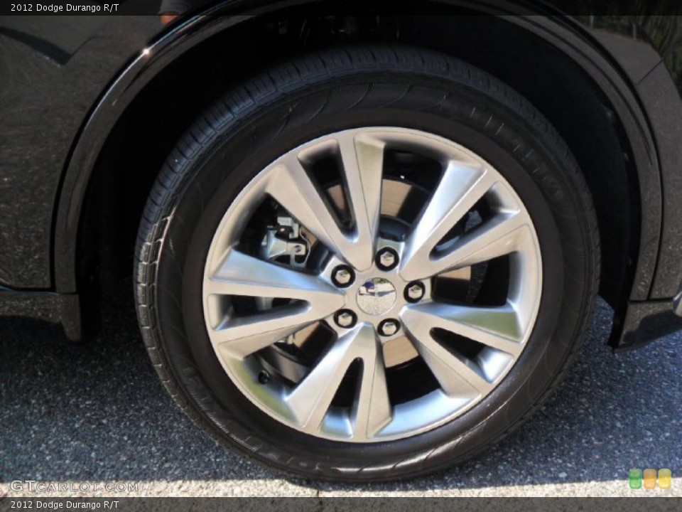 2012 Dodge Durango R/T Wheel and Tire Photo #55009202