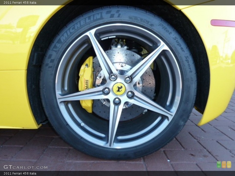 2011 Ferrari 458 Italia Wheel and Tire Photo #55010547