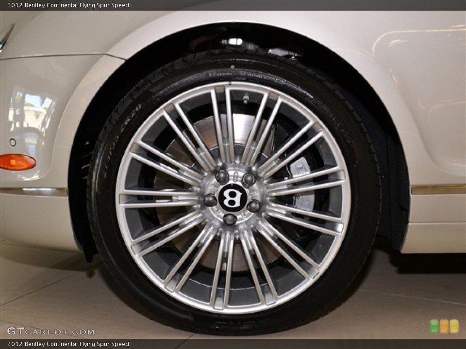 2012 Bentley Continental Flying Spur Speed Wheel and Tire Photo #55010897