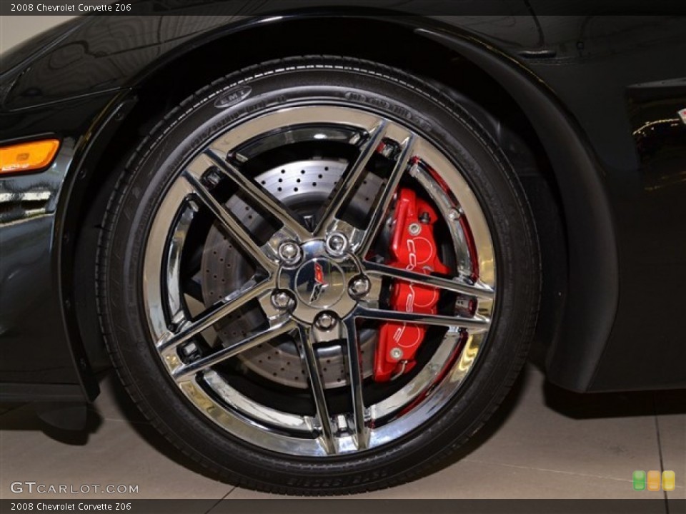 2008 Chevrolet Corvette Z06 Wheel and Tire Photo #55011077