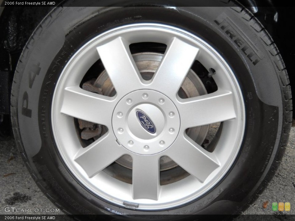 2006 Ford Freestyle SE AWD Wheel and Tire Photo #55012097