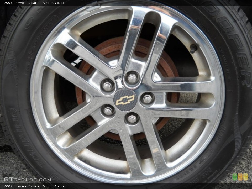 2003 Chevrolet Cavalier LS Sport Coupe Wheel and Tire Photo #55012521
