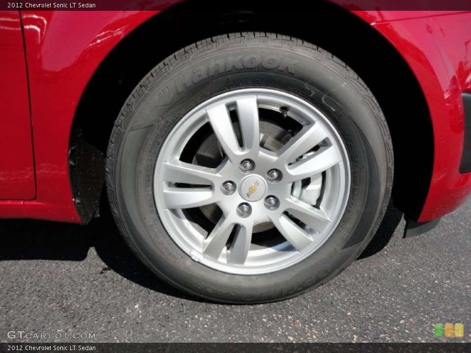 2012 Chevrolet Sonic LT Sedan Wheel and Tire Photo #55015091