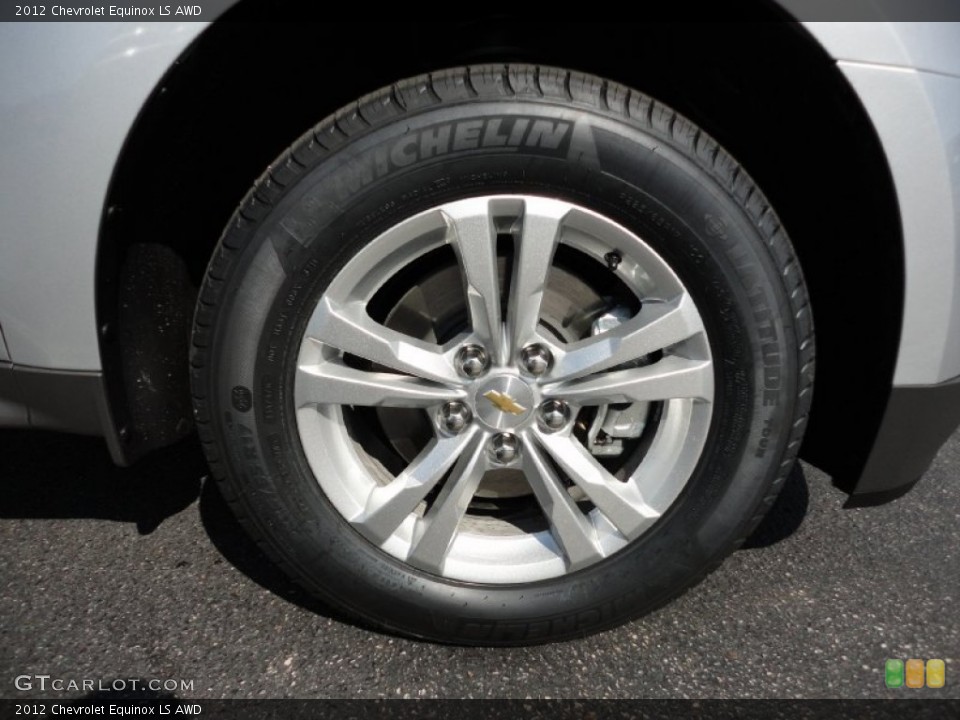 2012 Chevrolet Equinox LS AWD Wheel and Tire Photo #55015214