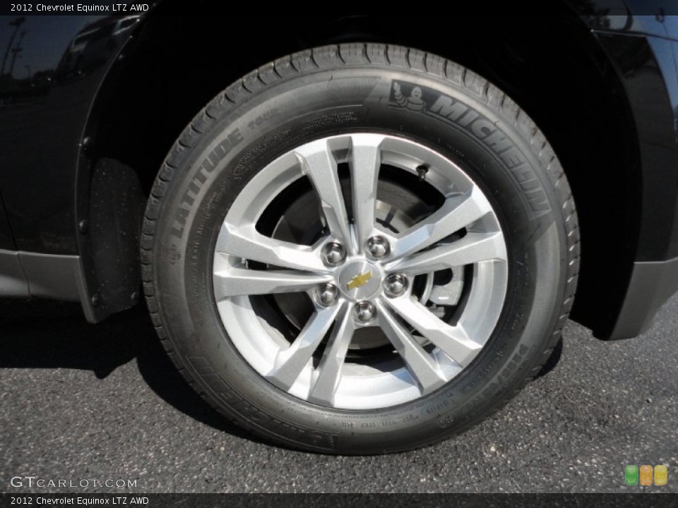 2012 Chevrolet Equinox LTZ AWD Wheel and Tire Photo #55015578