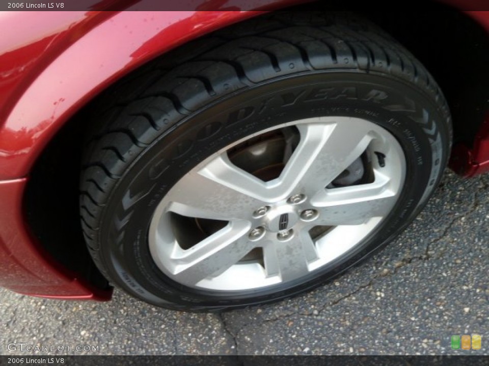 2006 Lincoln LS V8 Wheel and Tire Photo #55016798