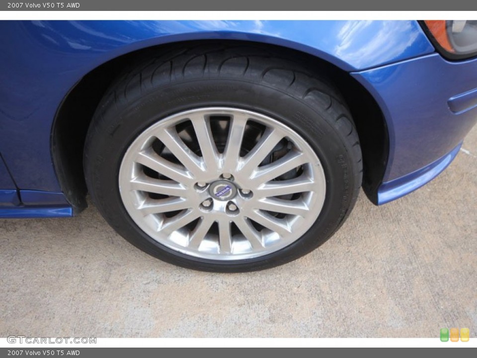2007 Volvo V50 T5 AWD Wheel and Tire Photo #55020228