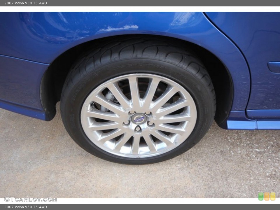 2007 Volvo V50 T5 AWD Wheel and Tire Photo #55020239