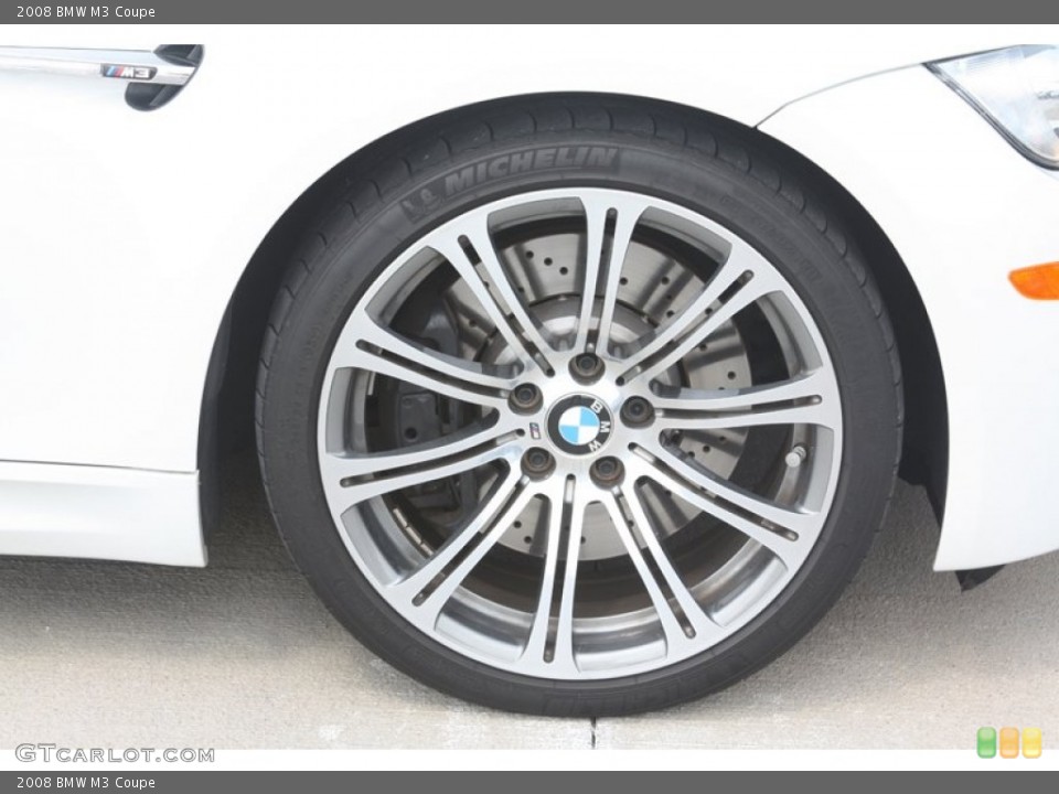 2008 BMW M3 Coupe Wheel and Tire Photo #55020930