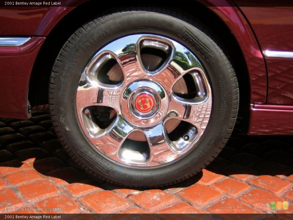 2001 Bentley Arnage Red Label Wheel and Tire Photo #55024644