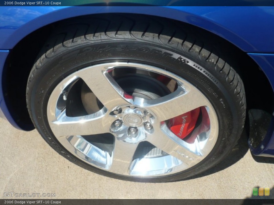 2006 Dodge Viper SRT-10 Coupe Wheel and Tire Photo #55024818