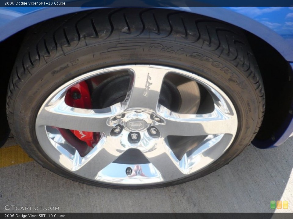 2006 Dodge Viper SRT-10 Coupe Wheel and Tire Photo #55024821