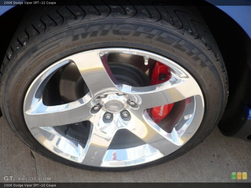 2006 Dodge Viper SRT-10 Coupe Wheel and Tire Photo #55024836