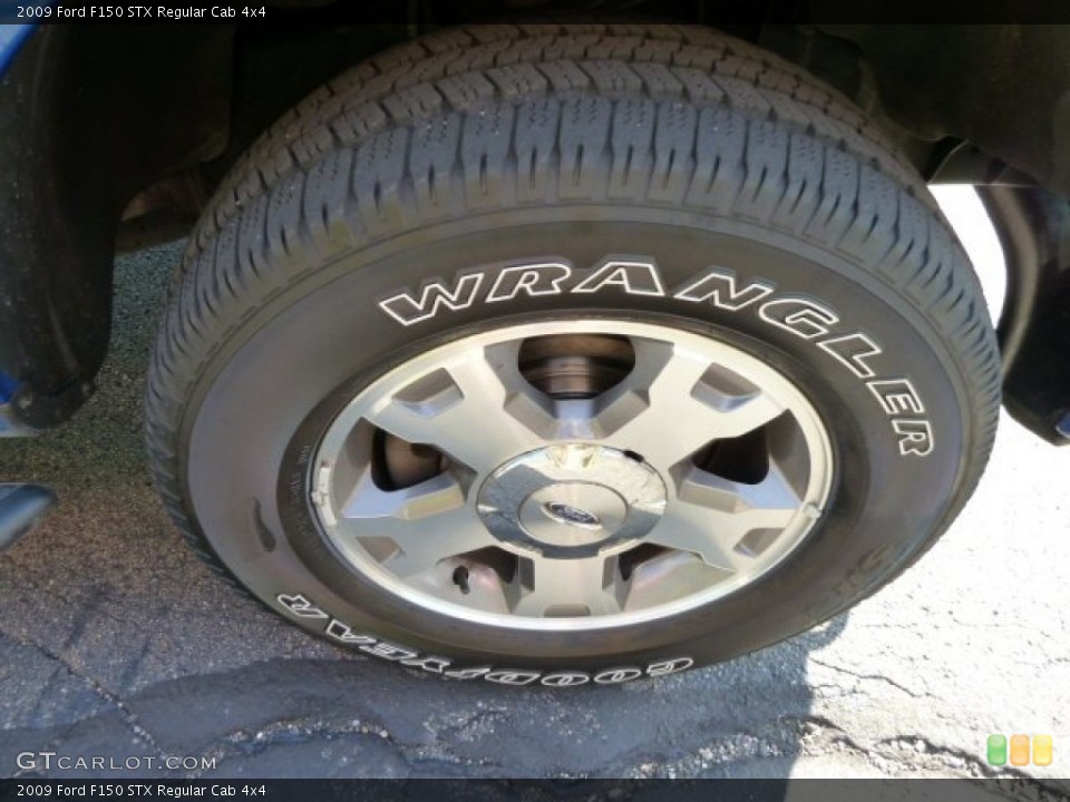 2009 Ford F150 STX Regular Cab 4x4 Wheel and Tire Photo #55026354