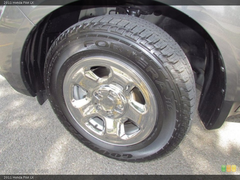 2011 Honda Pilot LX Wheel and Tire Photo #55027635