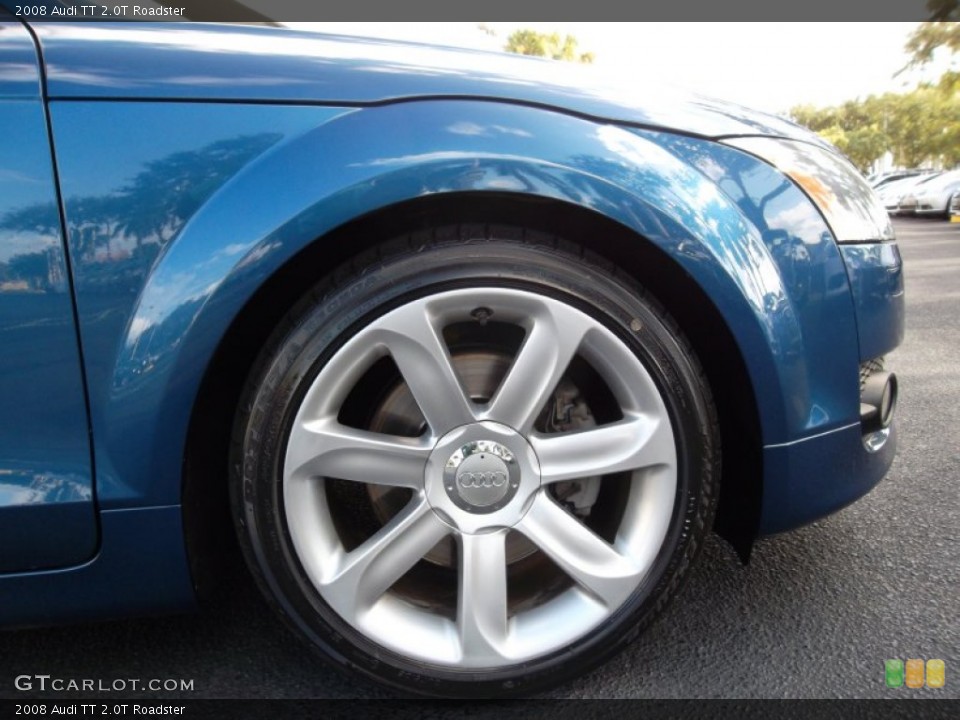 2008 Audi TT 2.0T Roadster Wheel and Tire Photo #55030872