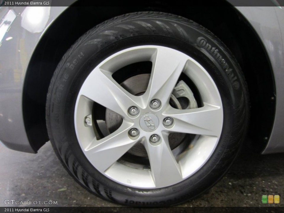 2011 Hyundai Elantra GLS Wheel and Tire Photo #55038471