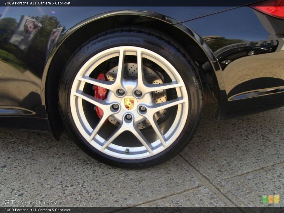 2009 Porsche 911 Carrera S Cabriolet Wheel and Tire Photo #55040617