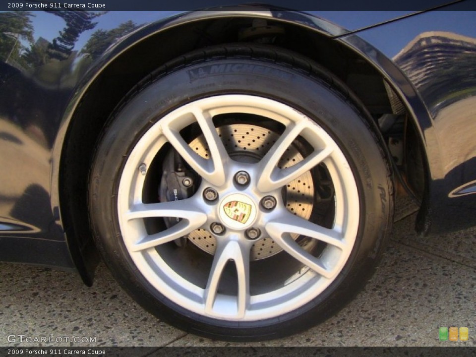 2009 Porsche 911 Carrera Coupe Wheel and Tire Photo #55040886
