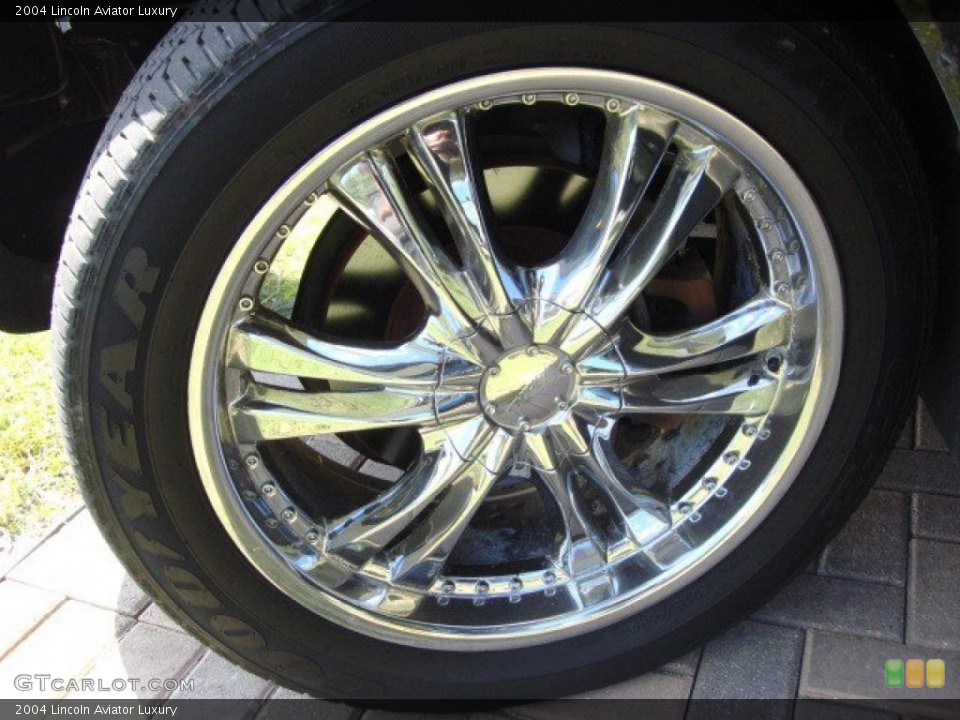 2004 Lincoln Aviator Custom Wheel and Tire Photo #55048548